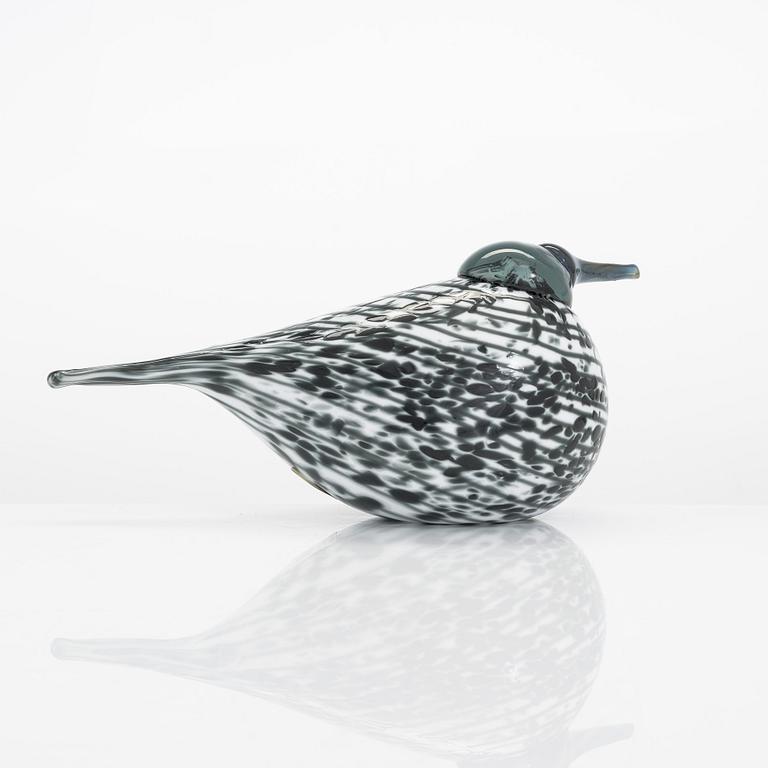 Oiva Toikka, A glass bird, signed O. Toikka Nuutajärvi 2012.