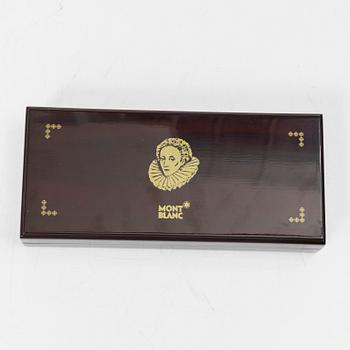 A Montblanc fountain pen, limited edition 'Queen Elizabeth I' from the series 'Patrons of Art'.