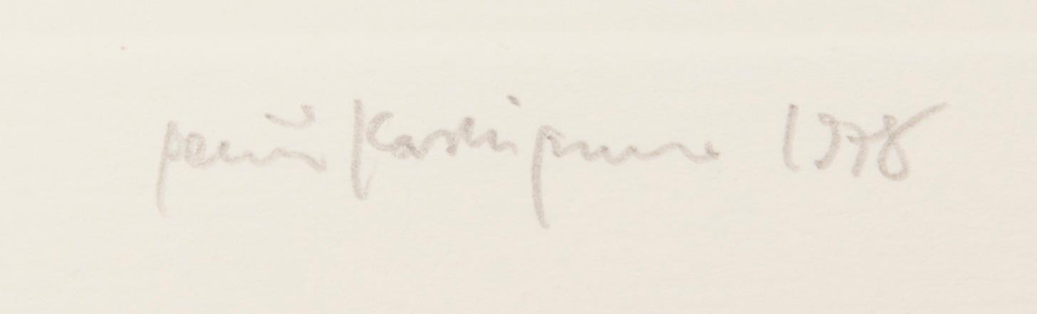 Grafikmapp, fjorton finländska poeter och konstnärer, Eurographica Helsingfors 1978.