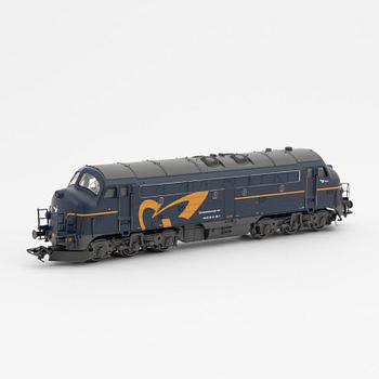 Märklin, diesellok, spår H0, i kartong.