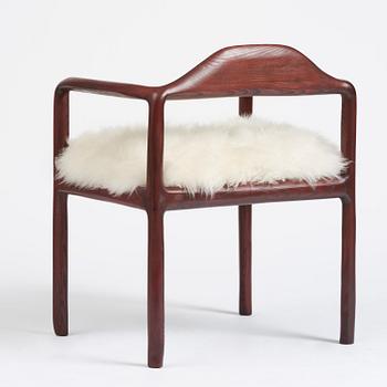 Niklas Runesson, a unique chair, executed in his studio, Stockholm, 2025.