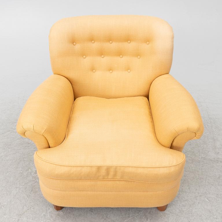 Josef Frank, fåtölj, modell 568, Firma Svenskt Tenn.