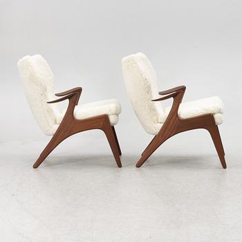 Kurt Østervig, attributed to. A pair of armchairs, Denmark.