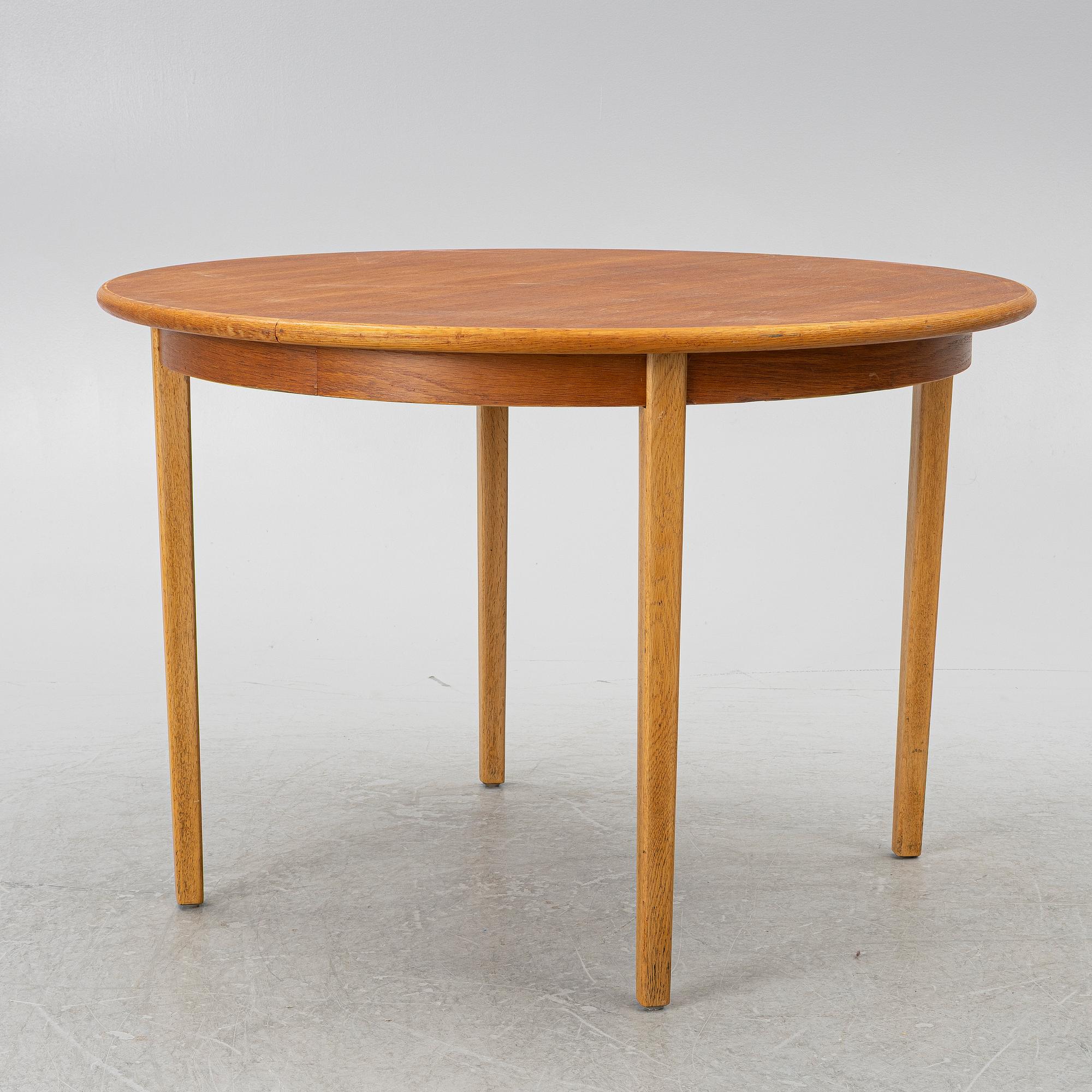 Bertil Fridhagen, matbord, Bodafors, 1957.