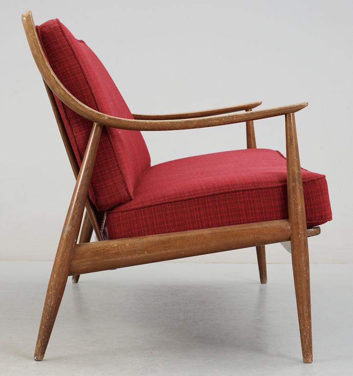 SOFFA, "fd 146", Peter Hvidt och Orla Mølgaard Nielsen för France & Daverkosen, 1950/60-tal.