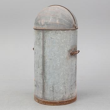 A kerosene barrel from the early 20th century.