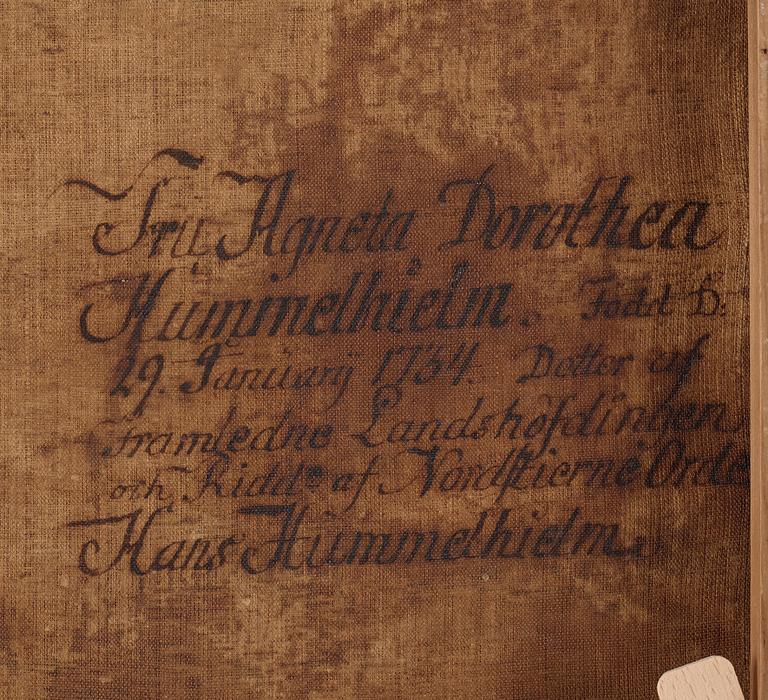 Olof Arenius, "Agneta Dorotea Hummelhielm"(1733-1795) married Hammarberg.