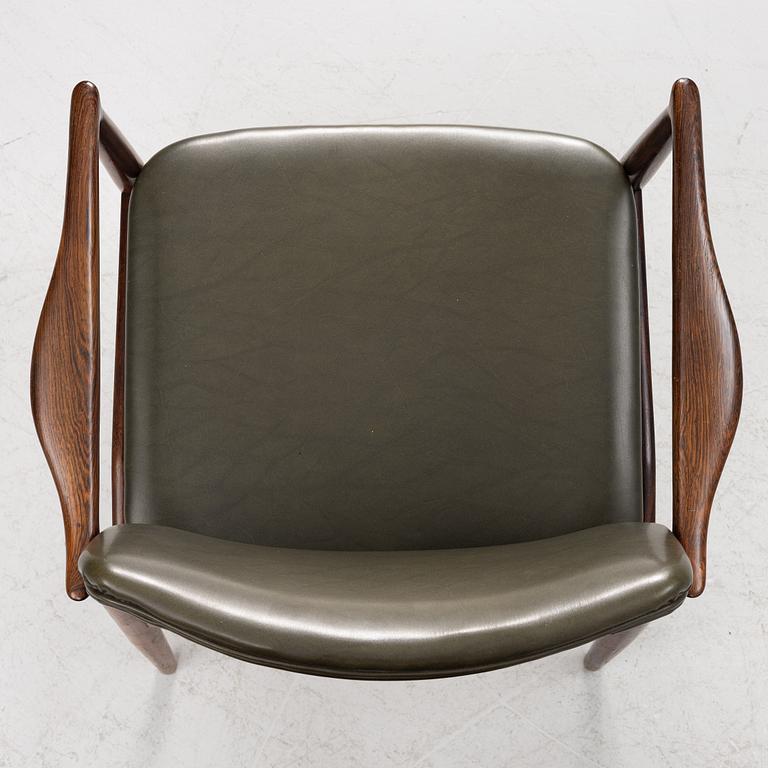 Erik Buch, armchairs, 8 pcs, Denmark, 1960s.