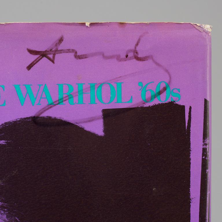 BOK, "POPism - The Warhol '60s", by Andy Warhol and Pat Hackett, 1980,  first edition, signed with dedication.