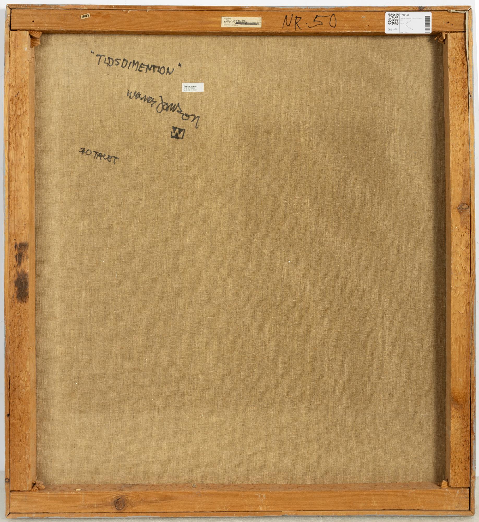 Werner Janson, "Tidsdimention".