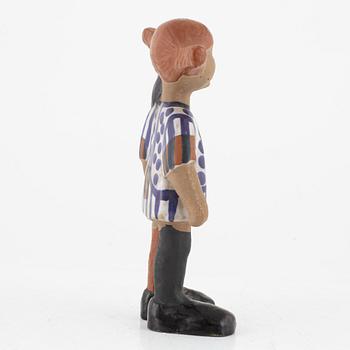 Lisa Larson, a 'Pippi Longstocking' stoneware figurine, Gustavsberg.