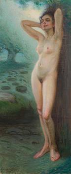 Hjalmar Löfman, Naken.