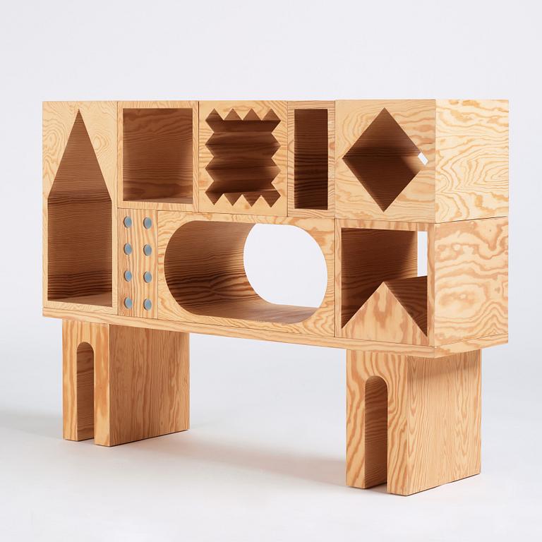 Erik Olovsson, & Kyuhyung Cho, hylla, "Room-collection-shelf", Studio E.O., egen studio, 2020.