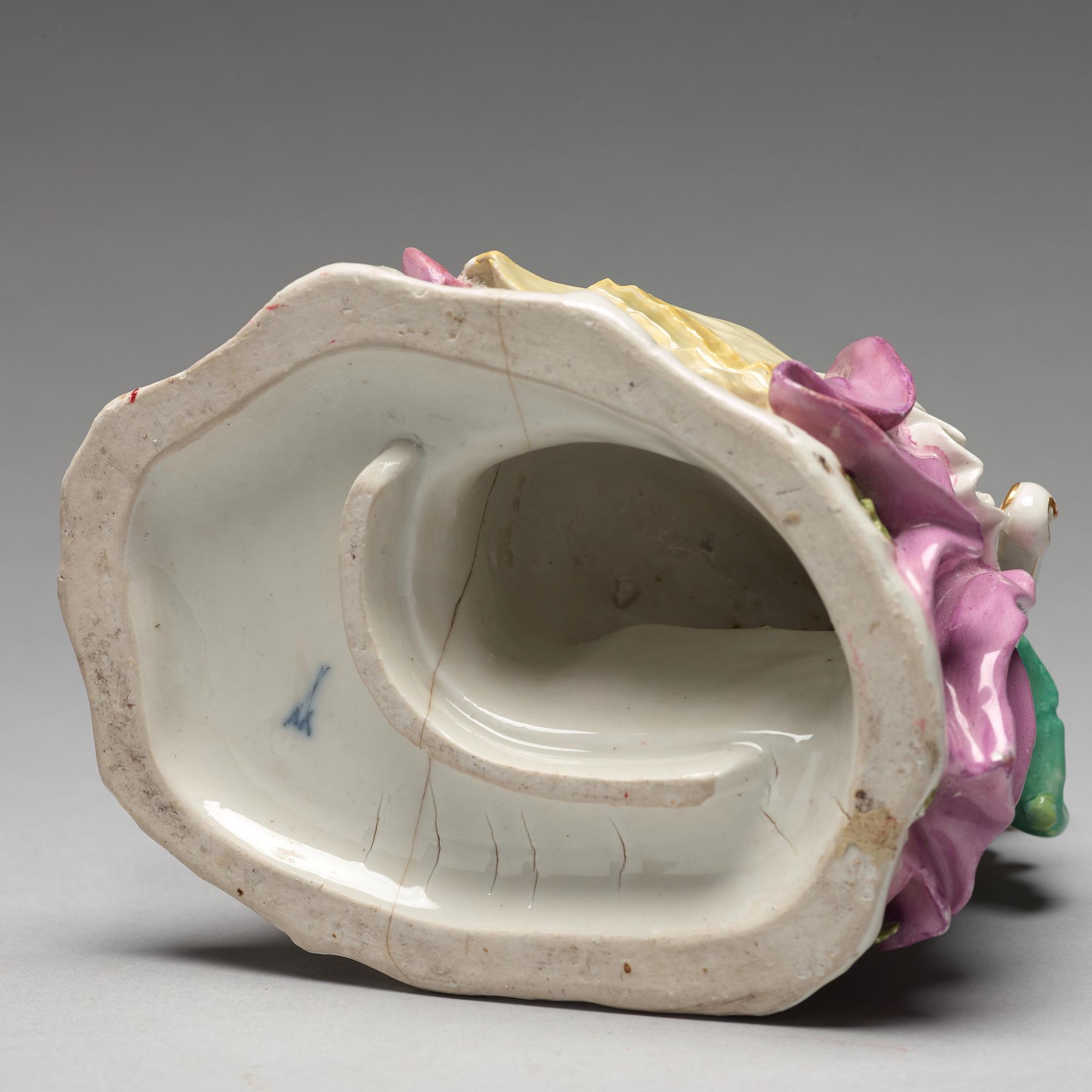 FIGURIN, porslin. Meissen.