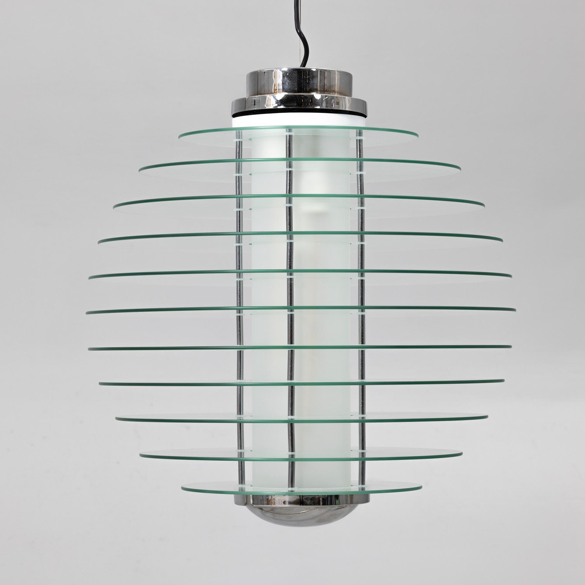 Gio Ponti, Ceiling lamp, “0024”, Fontana Arte, Italy, latter half of the 20th century.