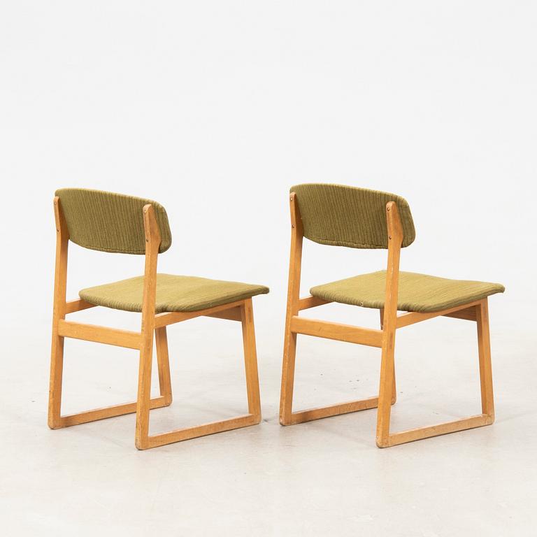 Børge Mogensen, possibly chairs, 4 pieces, second half of the 20th century.