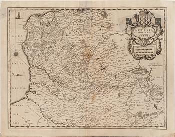 KARTOR, 10 st, tyska stater. 1600-tal.