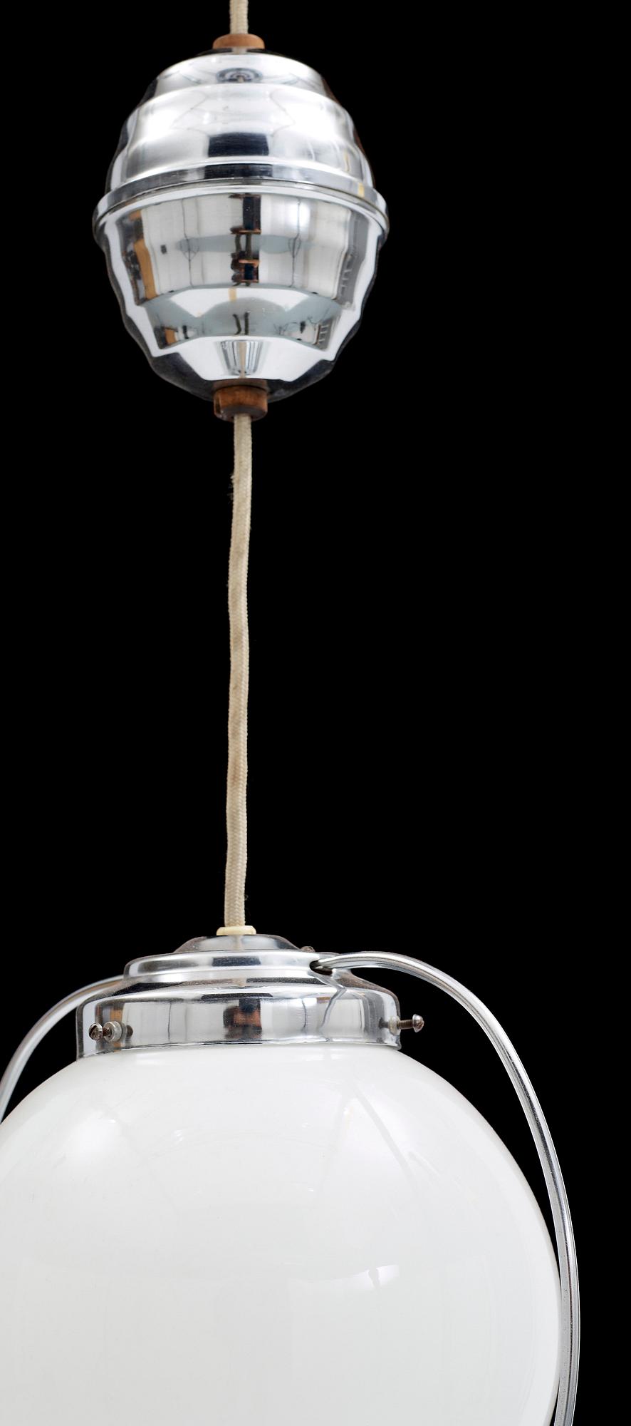 TAKLAMPA, 1940/50-tal. Höjd ca 70 cm.