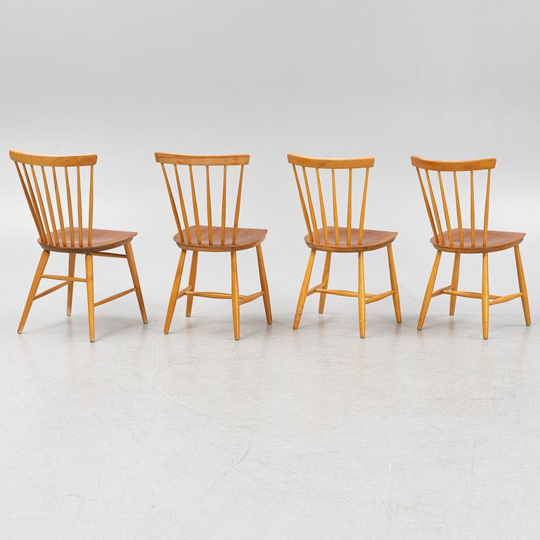 Stolar, 4 st, Nesto, Nässjö Stolfabrik, 1960-tal.
