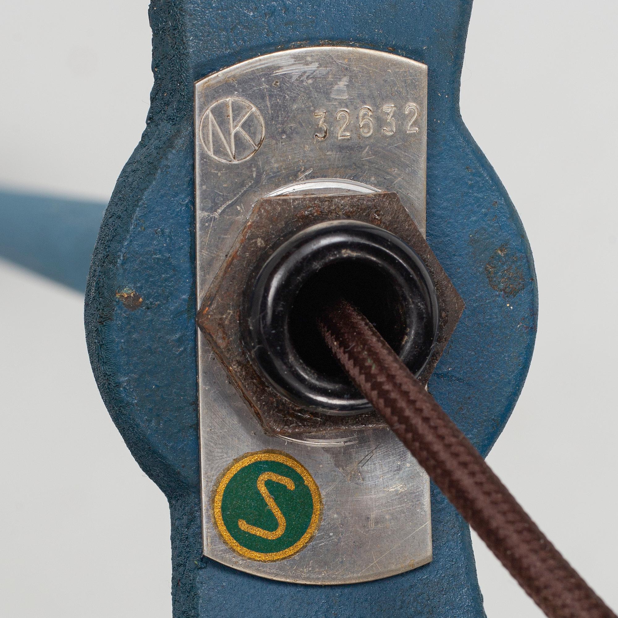 Bertil Brisborg, golvlampa, modell "32632", Nordiska Kompaniet, 1950-tal.