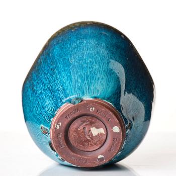 Wilhelm Kåge, a "Farsta" stoneware vase, Gustavsberg studio, Sweden 1960.