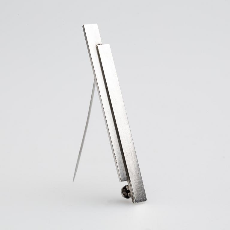 BROSCH, Wiwen Nilsson, Lund, 1971. Stelingsilver.