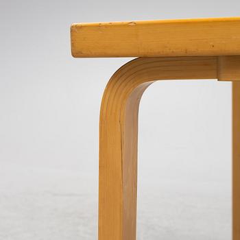 Alvar Aalto, a model 81 B table, Artek, Finland, second half of the 20th century.