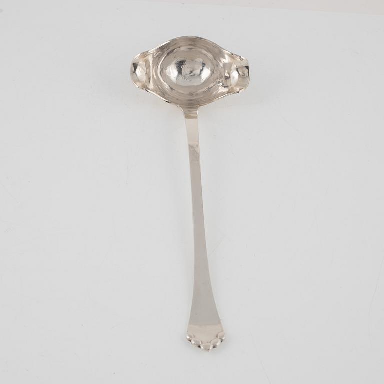 A Swedish Silver Ladle, mark of K Anderson, Stockholm 1919.