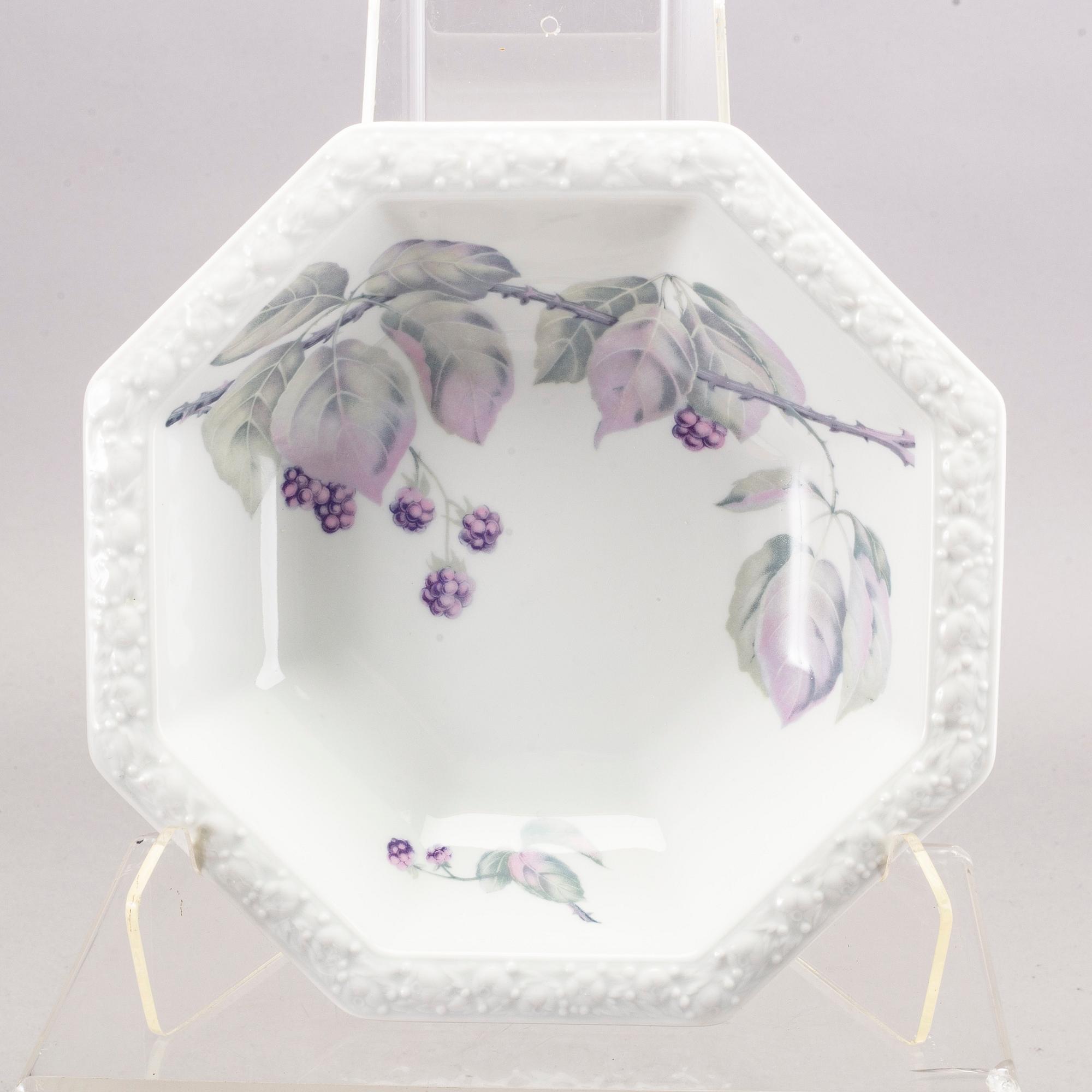 SERVIS  83 dlr "Maria" Rosenthal sent 1900-tal porslin och glas.