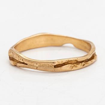 Björn Weckström, ring, "Lapinkihla lukko", 18K guld, Lapponia 1974.