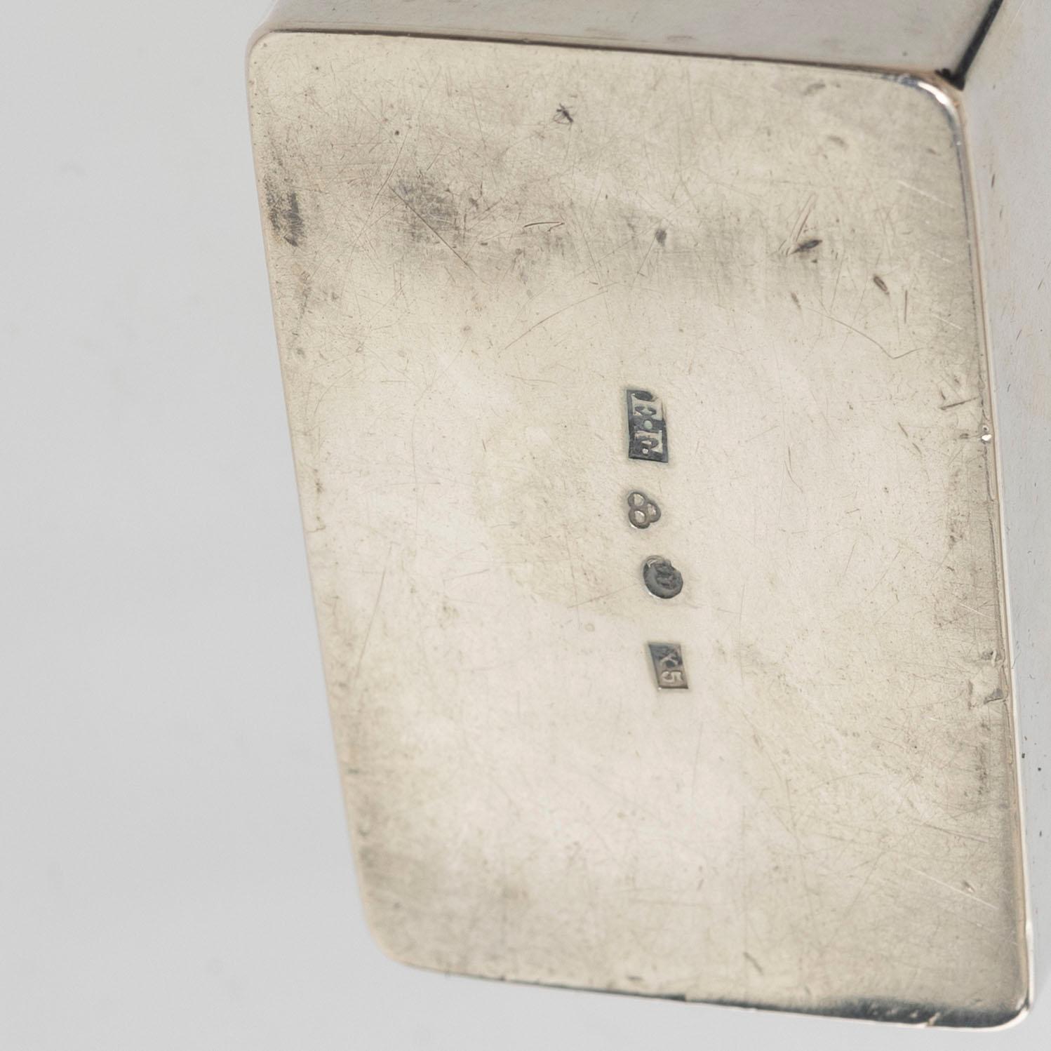 Dosor, 5 st, silver, Sverige 1800-tal.