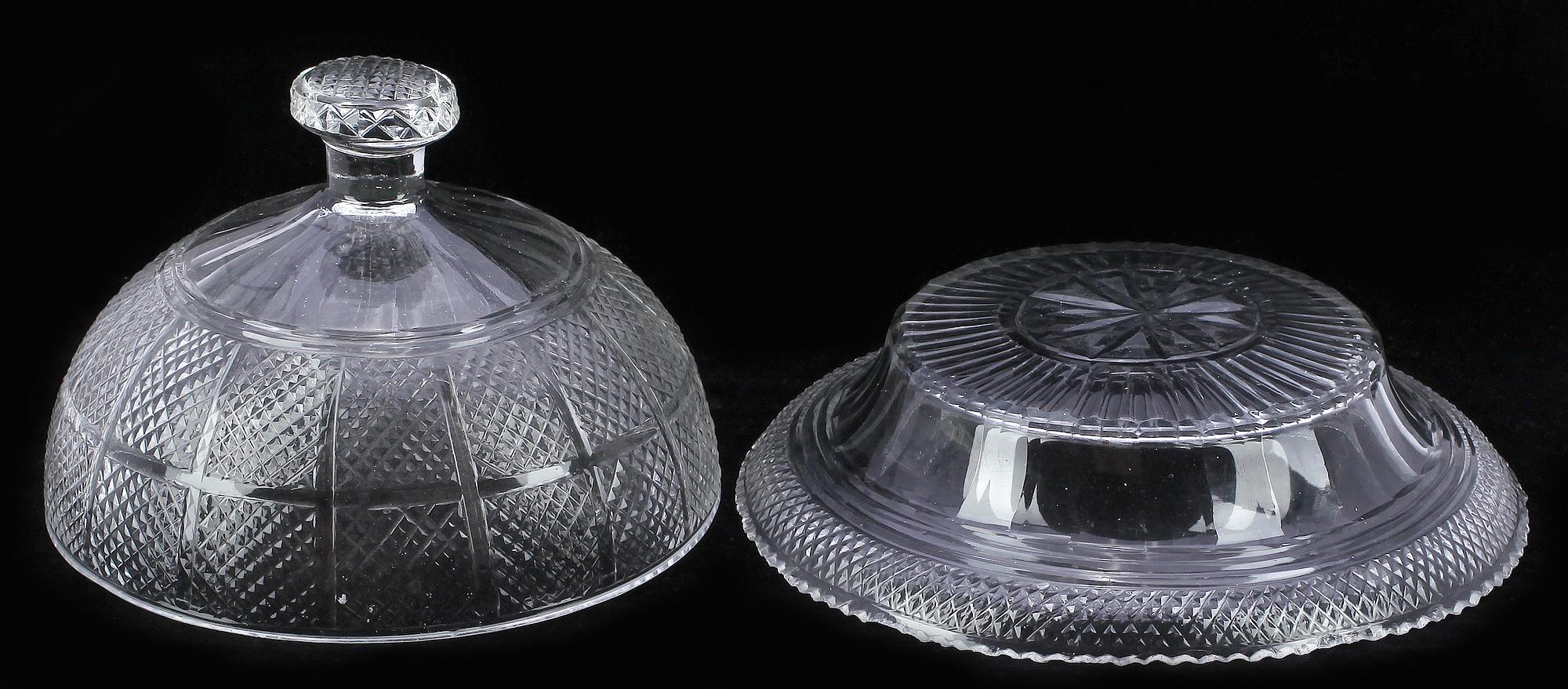 OSTKUPA, glas, 1800-tal.