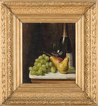 EUGÈNE JANSSON, oil on canvas.