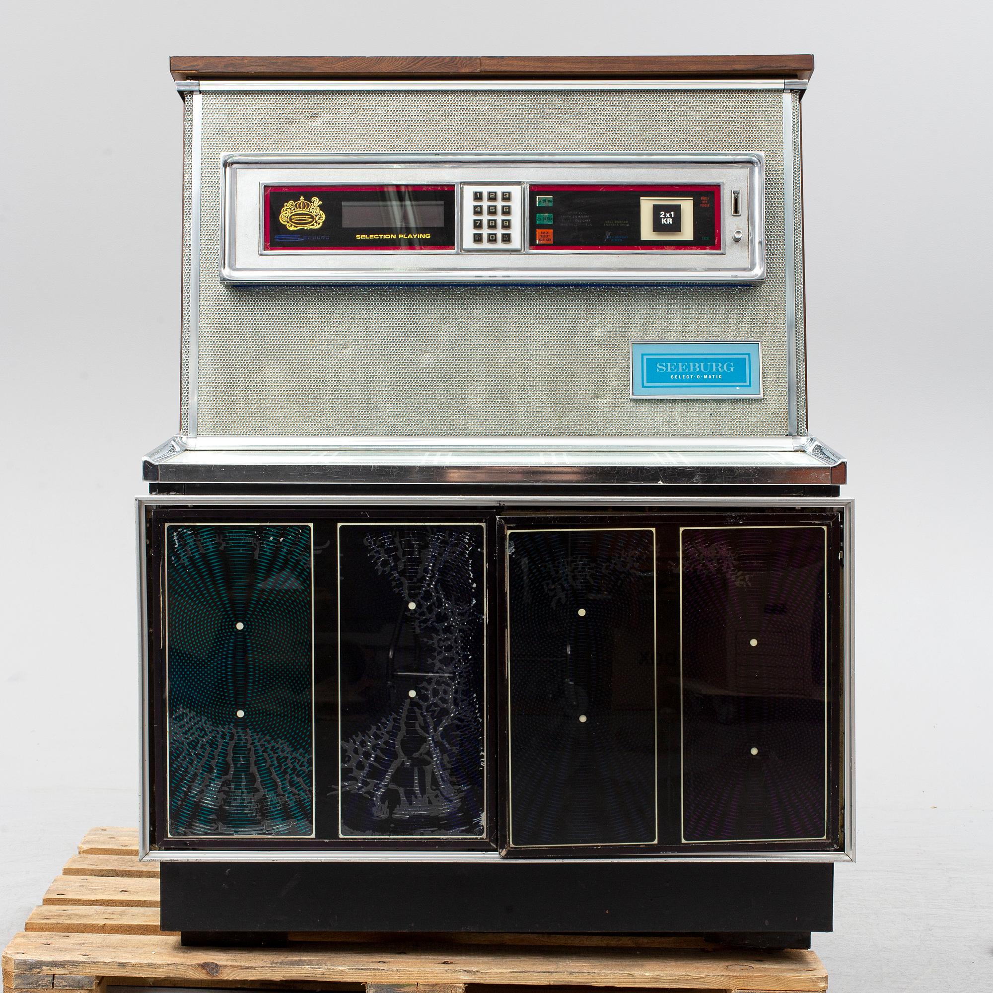JUKEBOX, Seeburg select-o-matic, 1960-1970-tal.