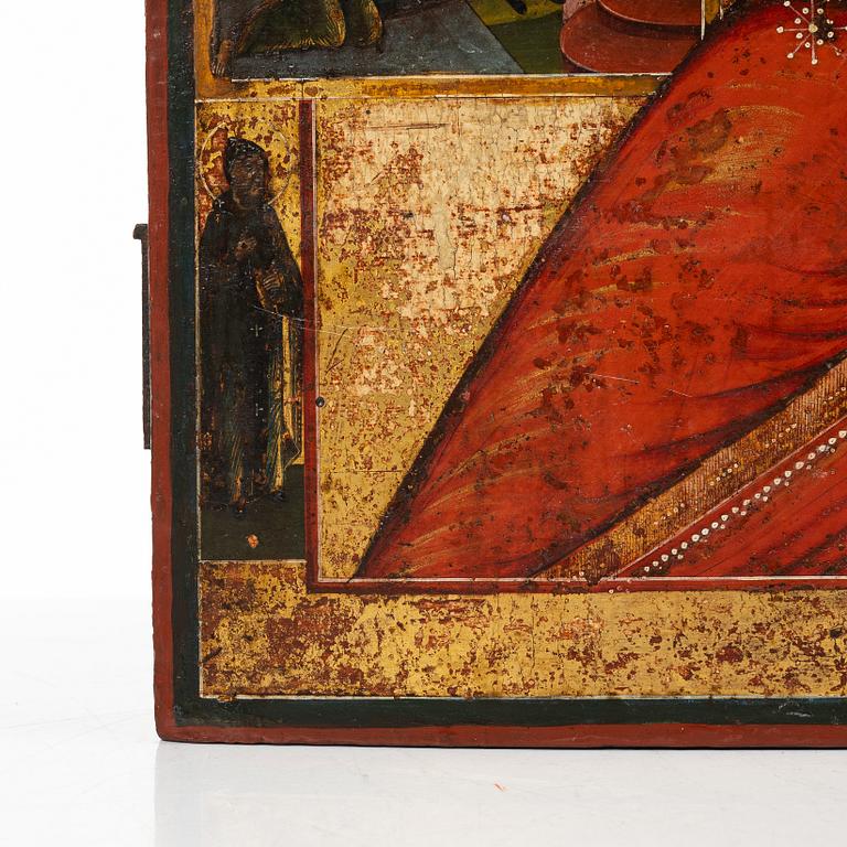 Ikon, Ryssland, troligen 1700-talets mitt.