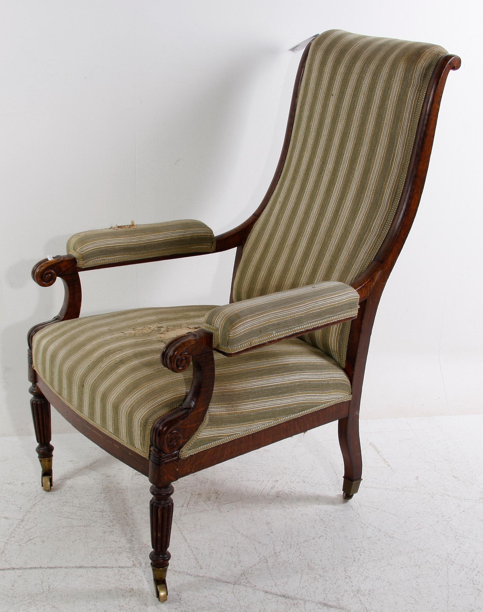 KARMSTOL, sent 1800-tal.