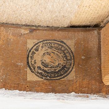 Stolar, ett par, gustavianska, av Erik Holm, (1734-1814, mästare i Stockholm) 1700-talets andra hälft.