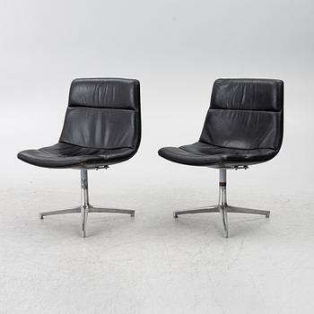 Preben Fabricius & Jørgen Kastholm, Chairs, a pair, second half of the 20th century.