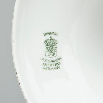PARTI PORSLIN, 4 delar, främst Dresden, 1900-tal.