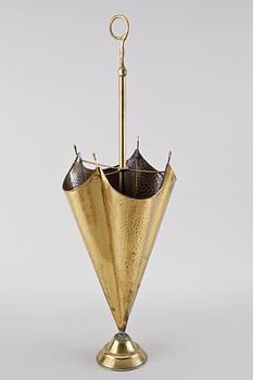 PARAPLYSTÄLL, mässing, 1900-talets andra hälft.