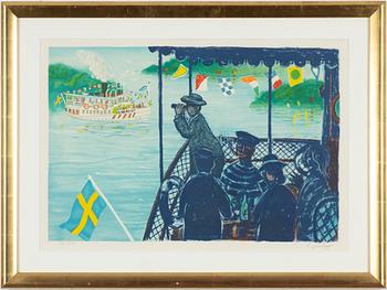 Lennart Jirlow, "Skärgårdsbåt".