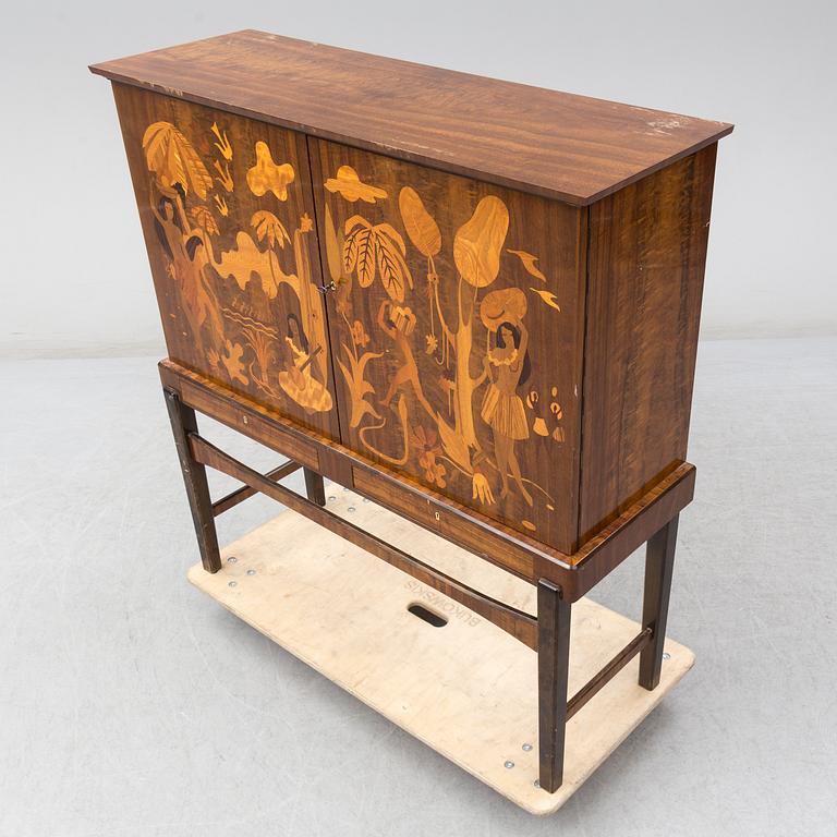 SKÅP, Swedish Modern, "Tahiti", Reiners Möbler, Mjölby, 1930-tal.