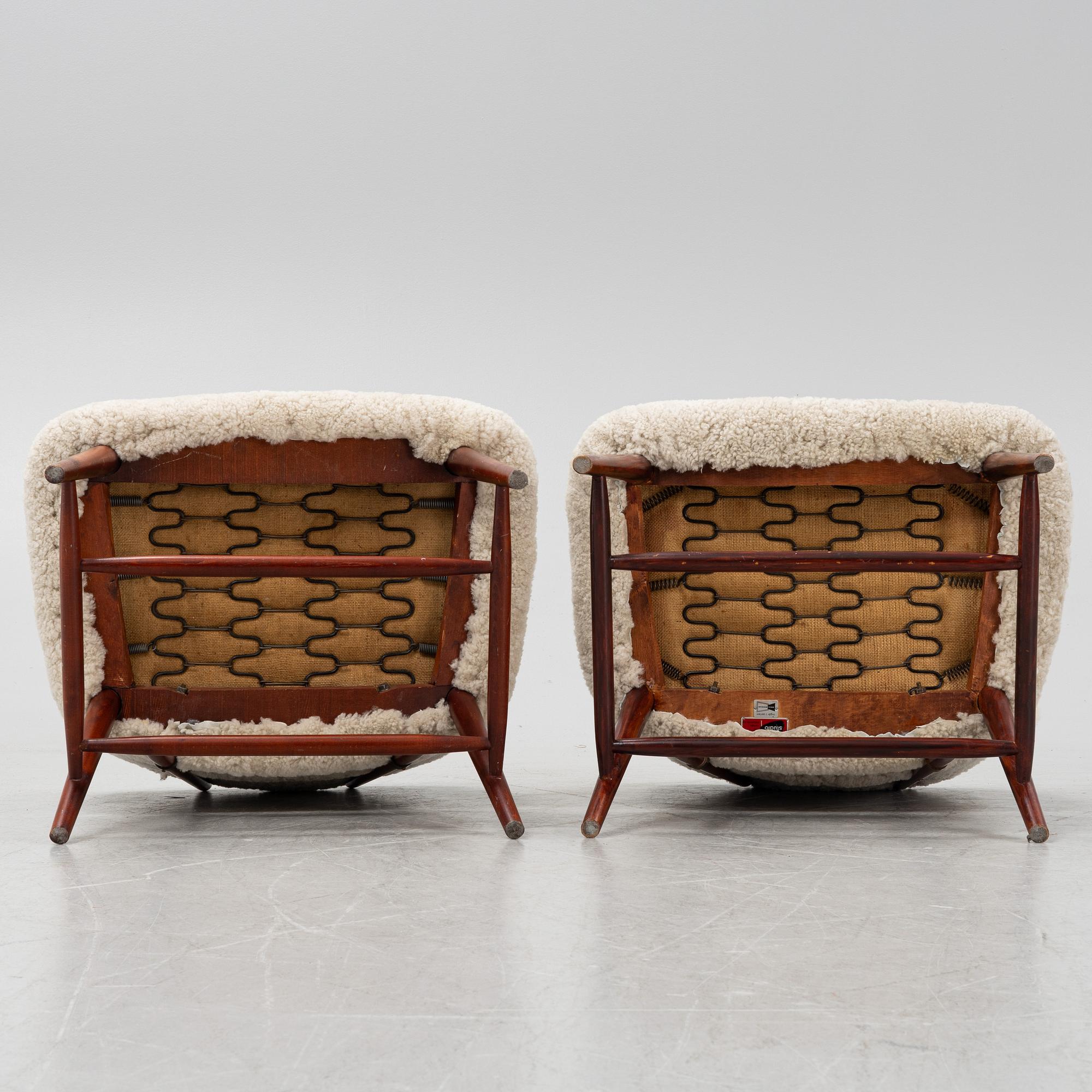 Alf Svensson, a pair of 'TeVe', Bra Bohag, Studio Ljungs Industrier, 1950s.