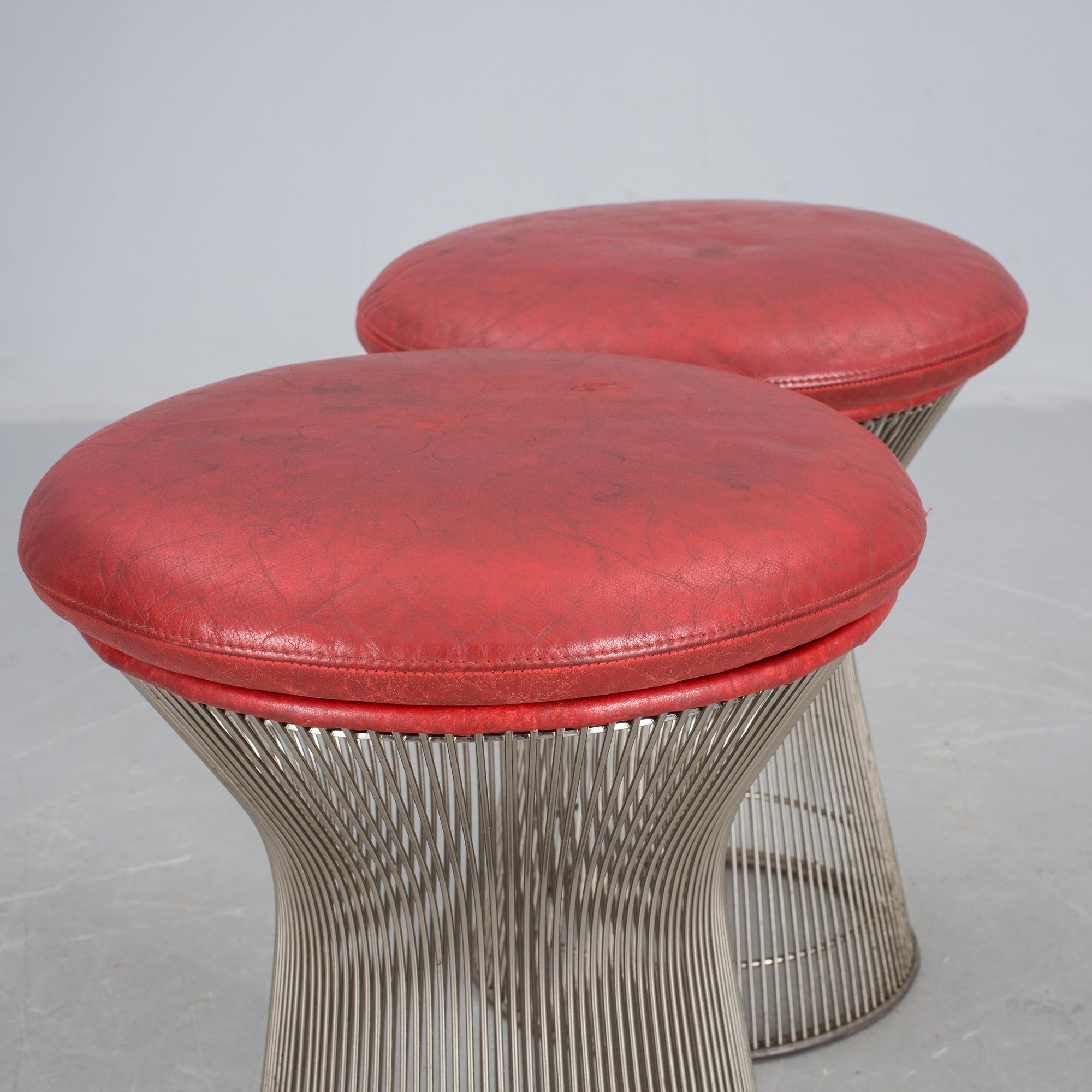 PALLAR, ett par, Warren Platner, Knoll International, modellen formgiven 1966.