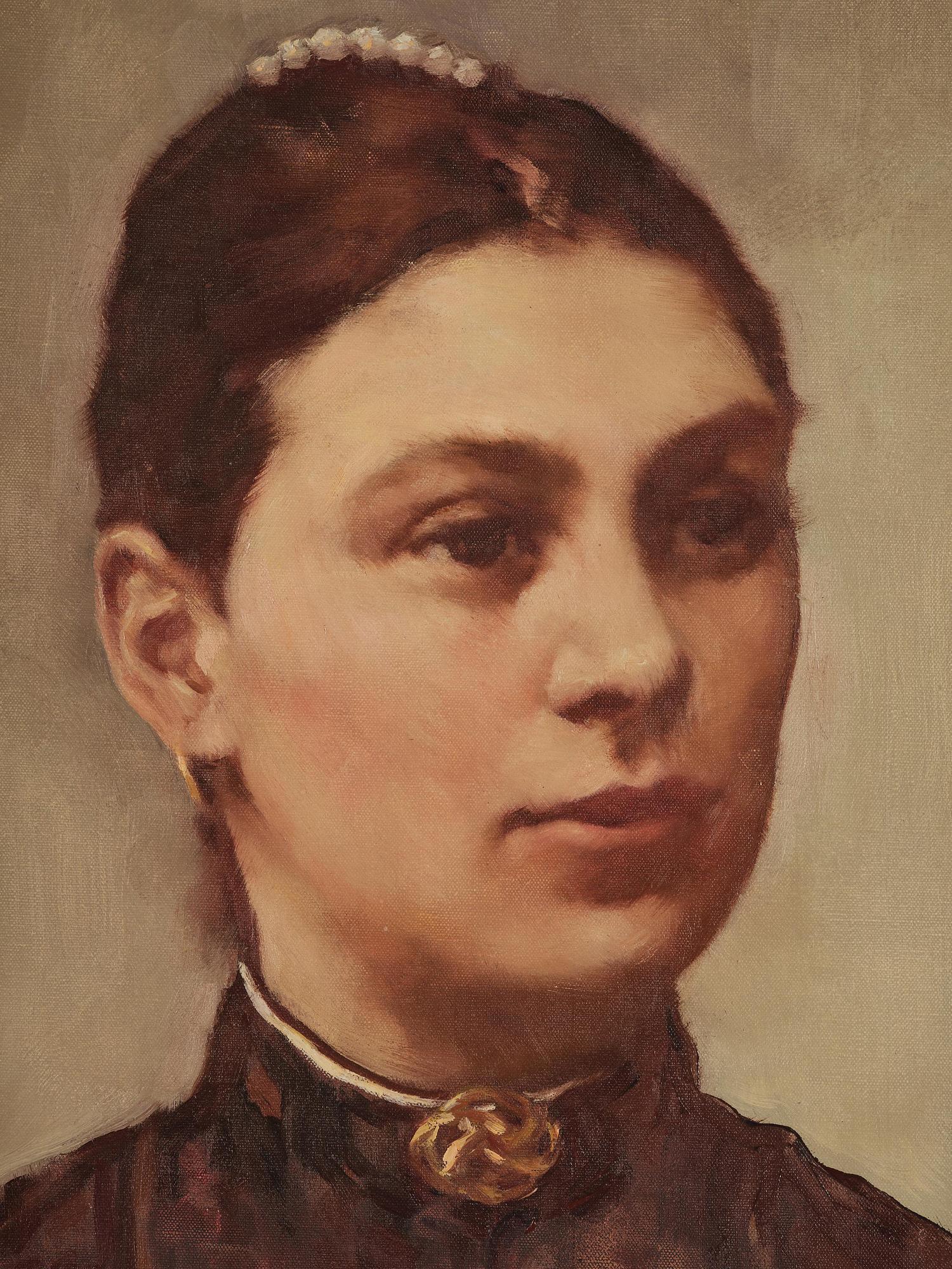 Lotte Laserstein, Portrait of a woman.