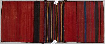 A baluch saddelbag, probably, circa 154 x 63 cm.