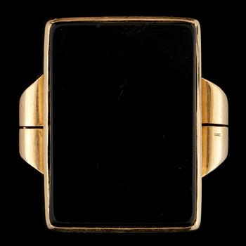KLACKRING, 18k guld.