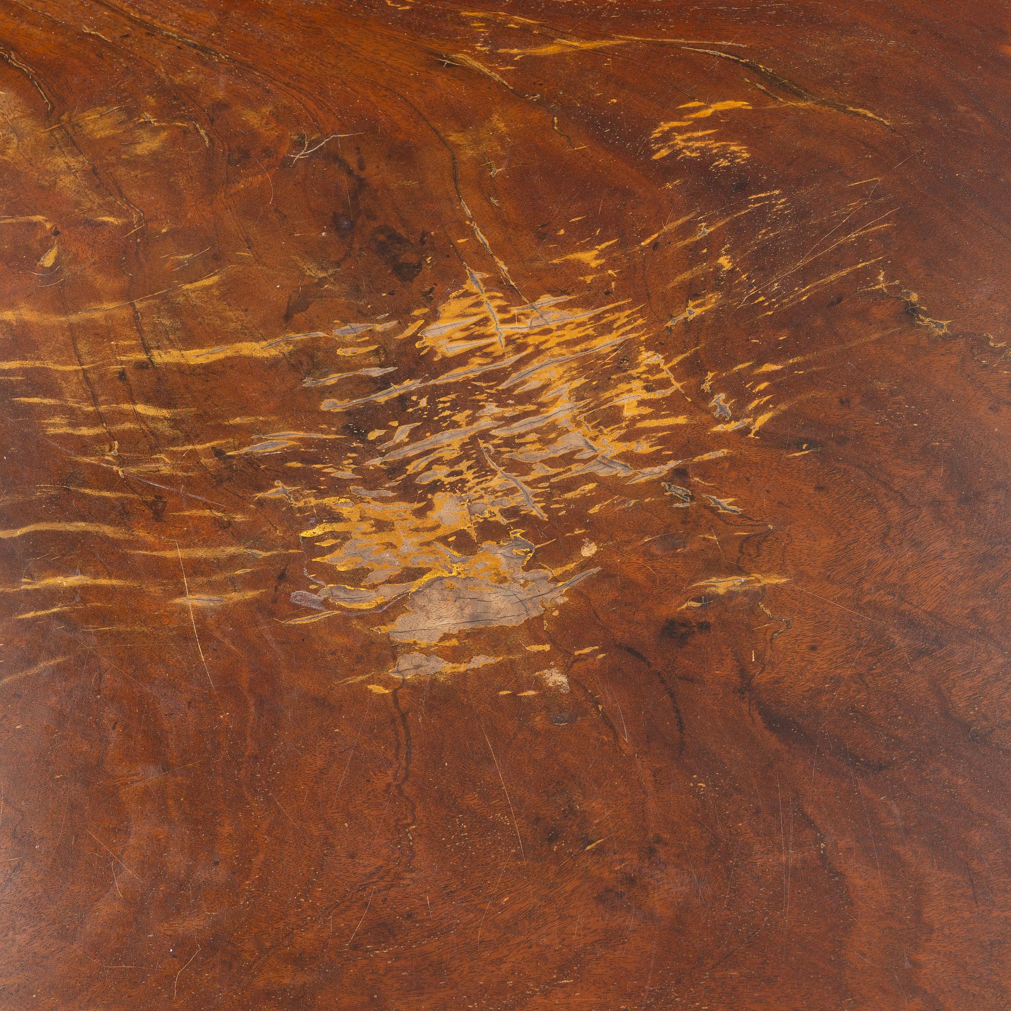 A tilt top table, 19th centiury.