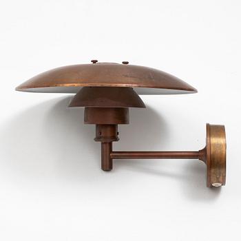 POUL HENNINGSEN, a PH copper wall light, Louis Poulsen, Denmark.