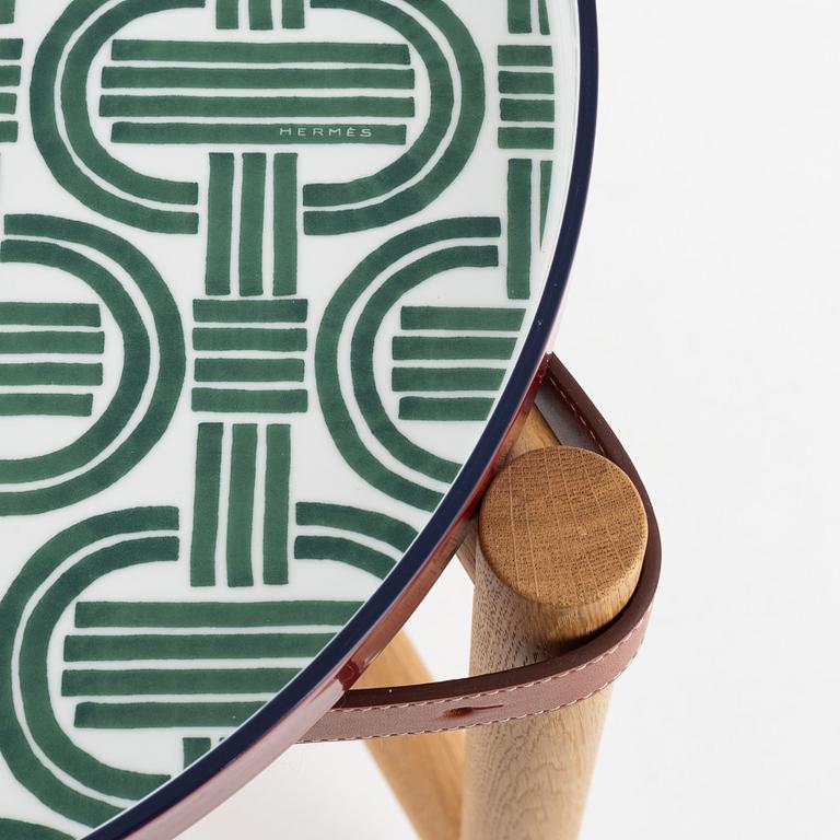 Hermès, brickbord, "Les Trotteuses D'Hermès occasional table, medium model".